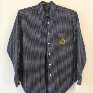 Ralph Lauren ✤ Vintage Collar Embroidered Logo